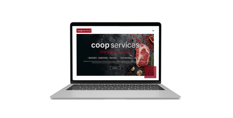 nouveau site web coop services boucheries restauration collectivités