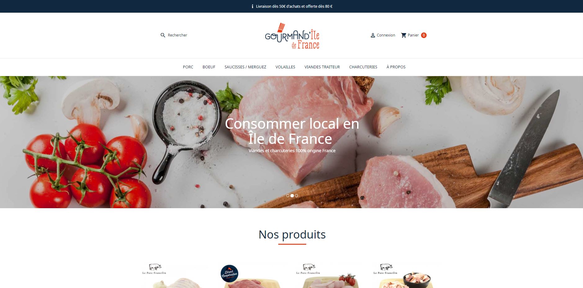 site-internet-gourmandile-de-france