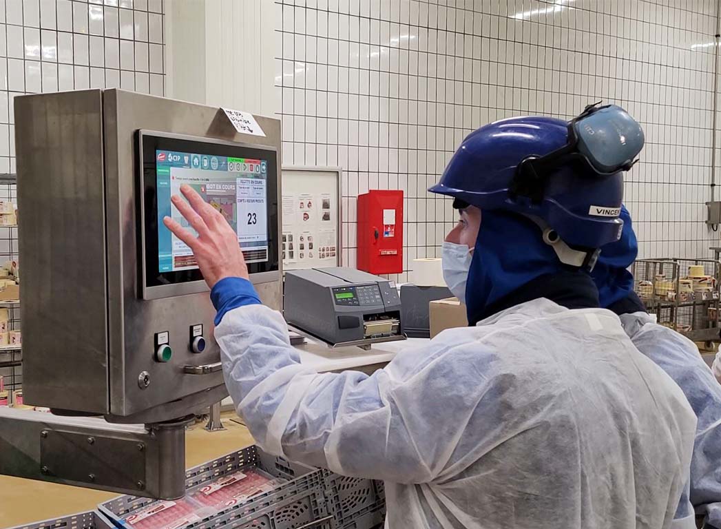 Vincent Perrot, techicien de maintenance à Cooperl Viandes au sein de la coopérative Lamballe