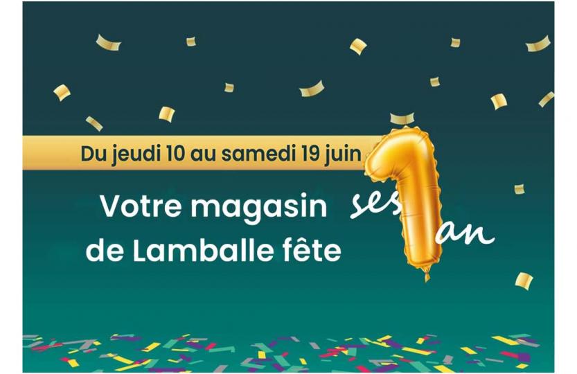 Calipro et le magasin de Coopérative à Lamballe en Bretagne fêtent leur premier anniversaire