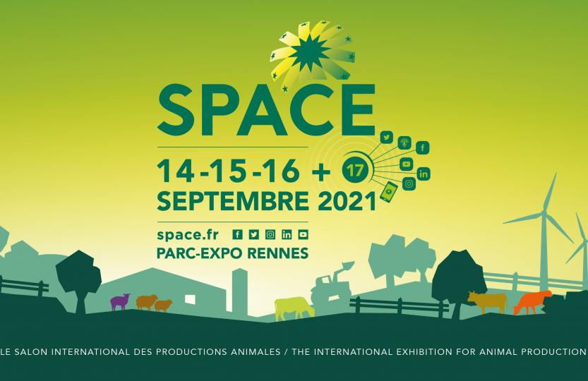 SPACE 2021, salon de l'élevage à Rennes en Bretagne 