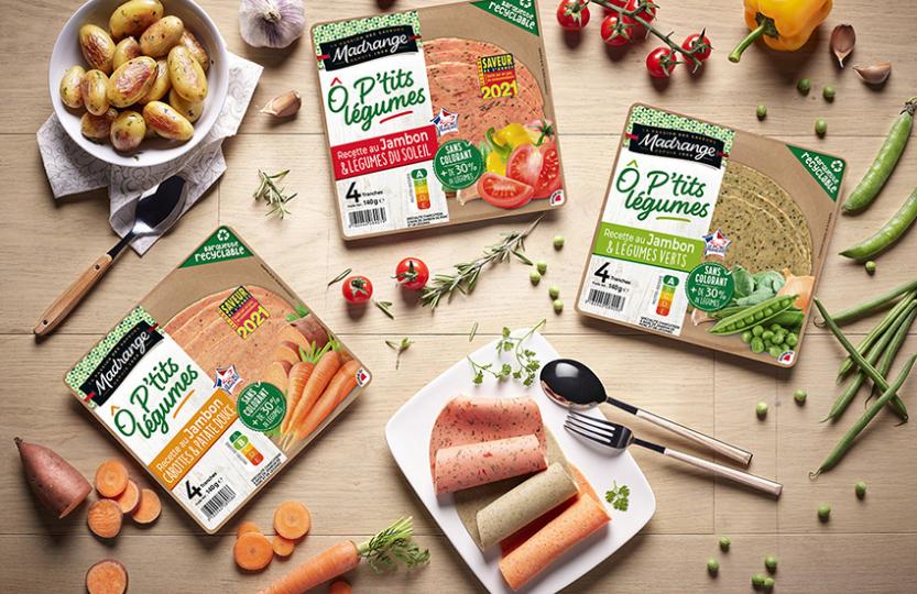 Gamme Madrange Ô P'tits légumes trophée innovation LSA 2021