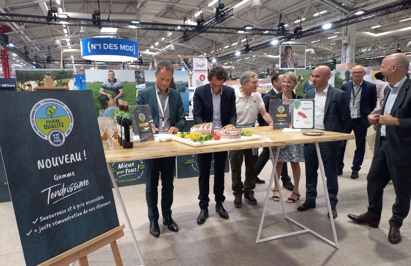 Contractualisation filière bovine française Egalim 2 Prim'herbe