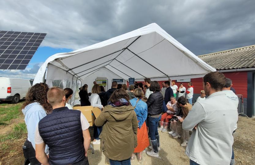 journée porte ouverte élevage EARL Guinard à Romillé Ille et vilaine