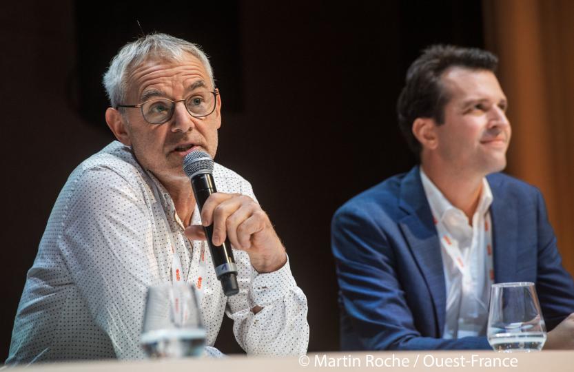 Photographie Denis Domangé par Martin Roche Ouest-France