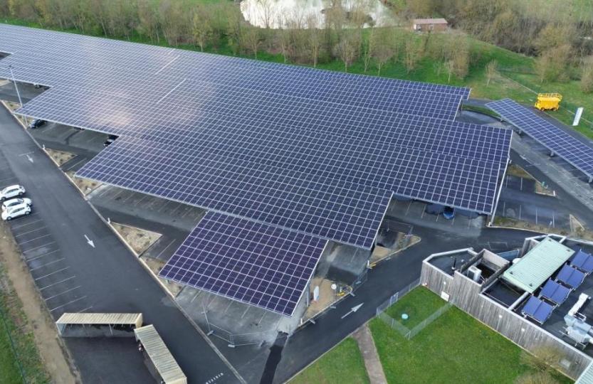 panneaux photovoltaiques sainte eanne