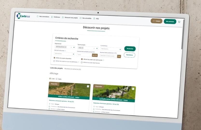 la place carbone sur carbioz
