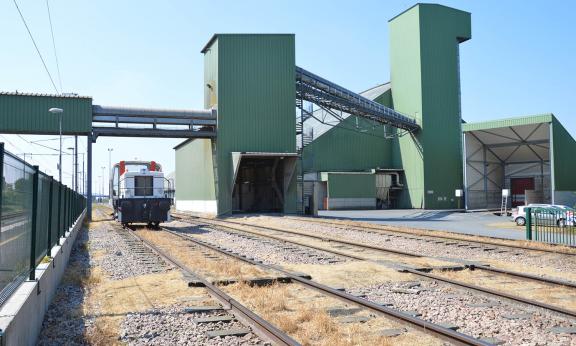 La gare ferroviaire de Cooperl à Plestan (22)