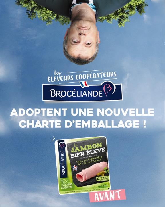 Nouvelle charte d'emballage pour les éleveurs coopérateurs Brocéliande