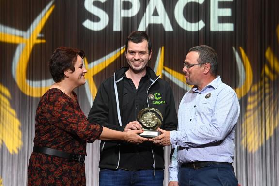 Calipro reçoit le trophée Innov'Space au salon Space 2021