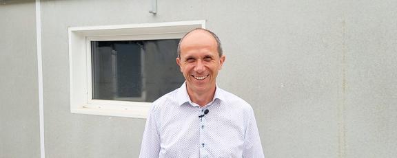 stéphane fouere administrateur et éleveur adhérent Cooperl
