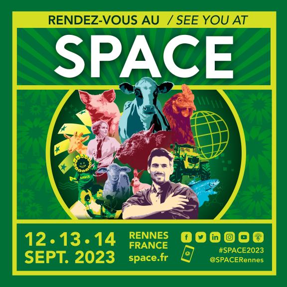 la coopérative cooperl sera présente au salon SPACE 2023 à Rennes