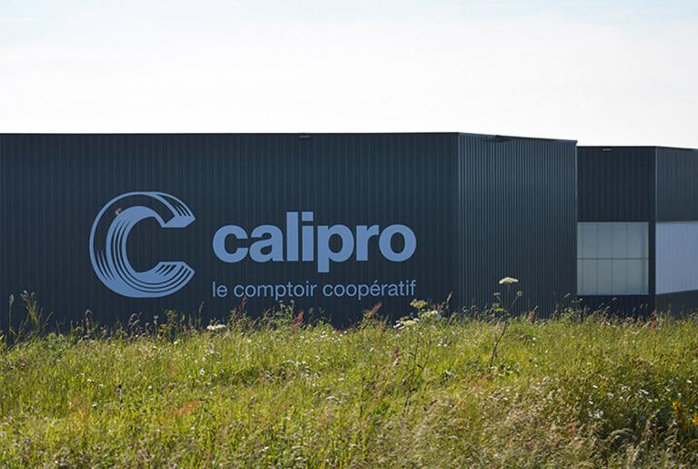 Extérieur nouveau bâtiment Calipro Cooperl Equipements