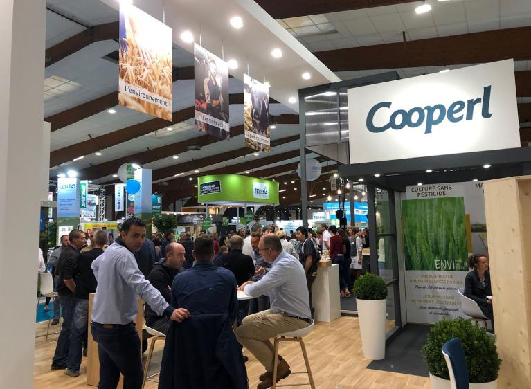 Le stand Cooperl sur le salon Space en 2019