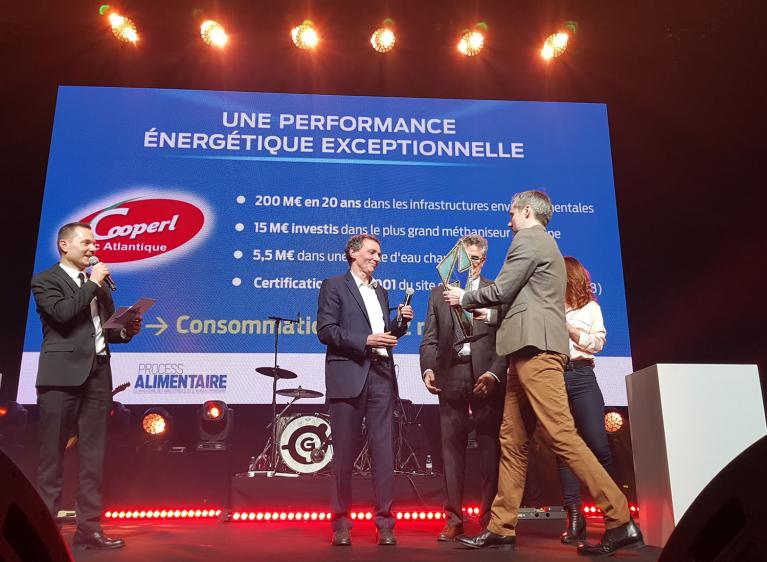 Remise de prix pour performance énergétique exceptionelle.