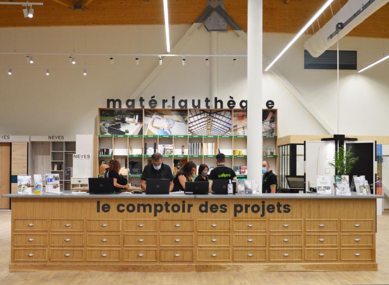 Le comptoir des projets et la matériauthèque, au coeur du nouveau comptoir coopératif