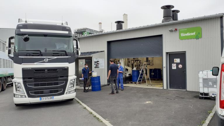 Le biocarburant Cooperl utilisé pour ses camions