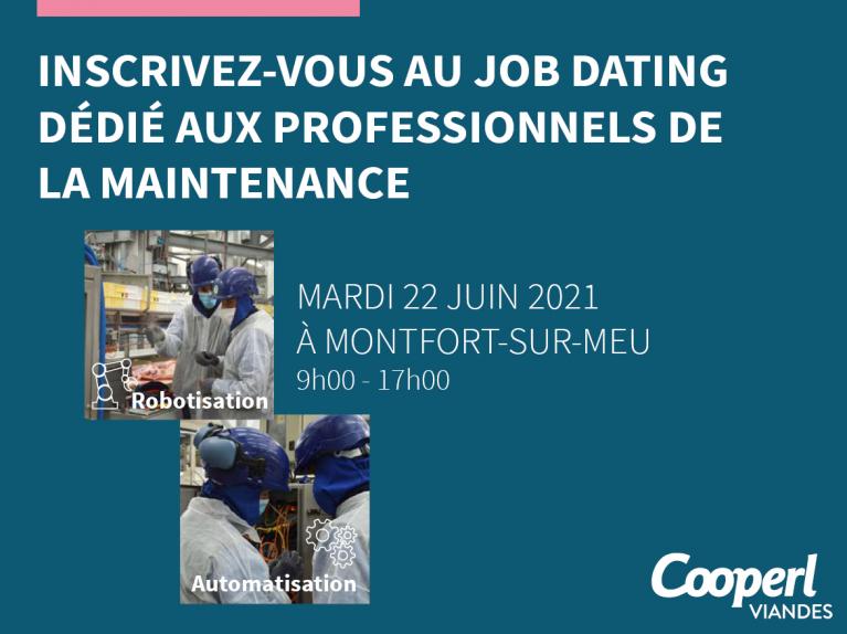 Job dating Cooperl montfort sur meu maintenance