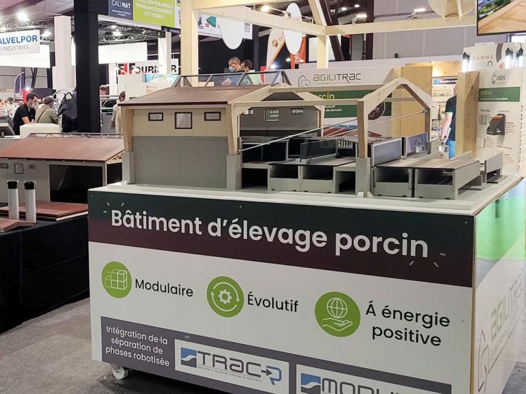 Concept de bâtiment innovant Agilitrac par Calipro