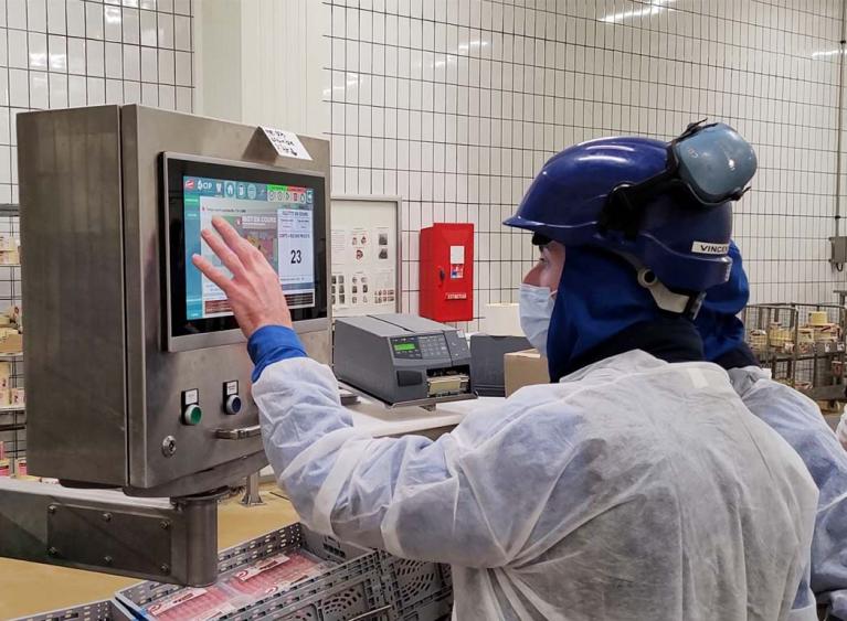 Vincent Perrot, technicien de maintenance à la Cooperl