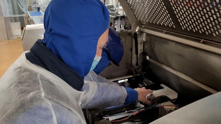 Vincent est technicien de maintenance à Cooperl Viandes à Lamballe en Bretagne