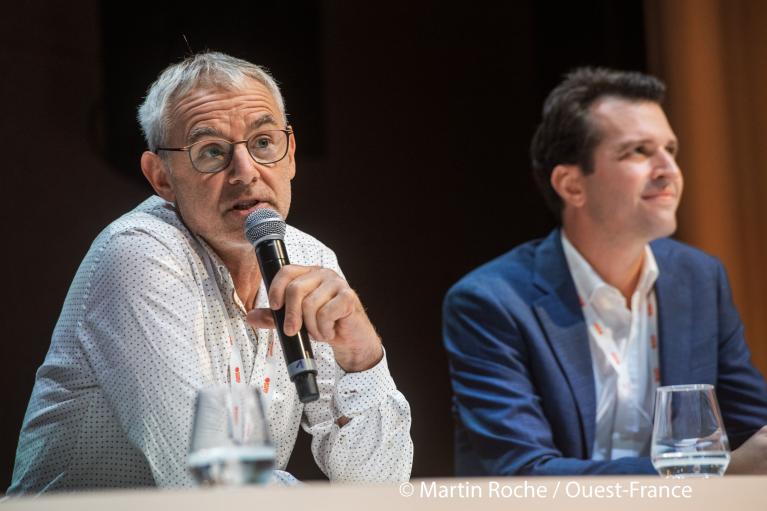 Photographie Denis Domangé par Martin Roche Ouest-France