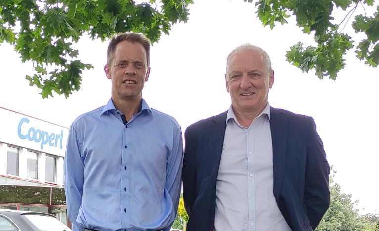 portrait président Bernard Rouxel et directeur Emmanuel Commault coopérative cooperl