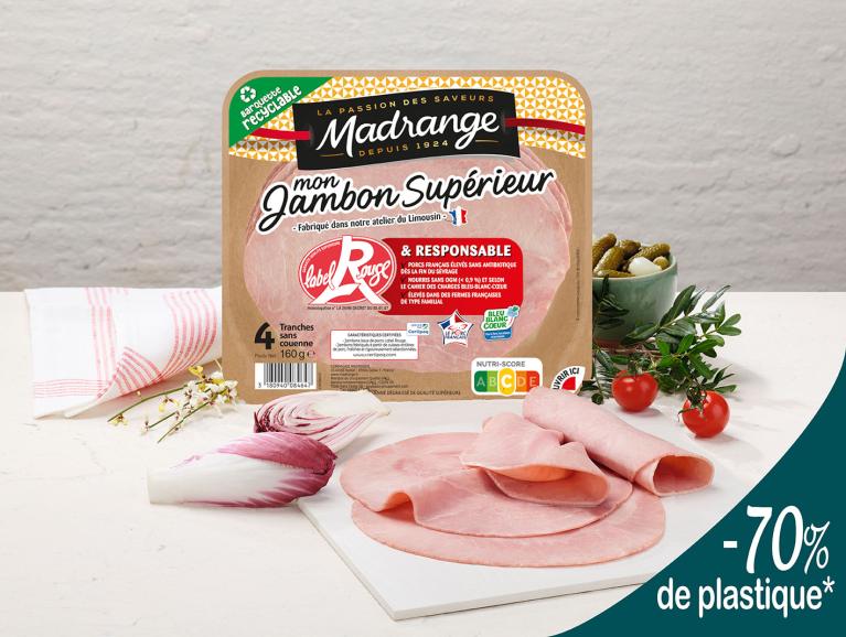 mon jambon supérieur label rouge madrange moins de plastique