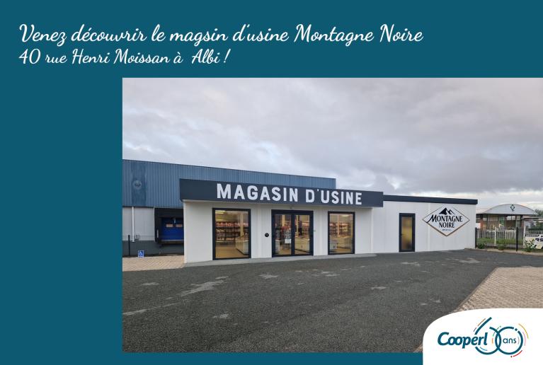 inauguration magasin usine Montagne Noire Albi