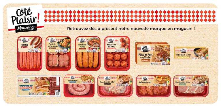 gamme produits Côté Plaisir Madrange