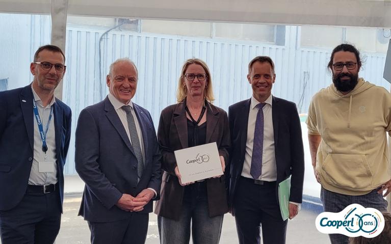 deux ouvrages inauguration cooperl