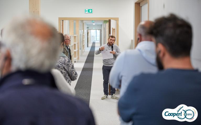 visite nouveau siège social Cooperl